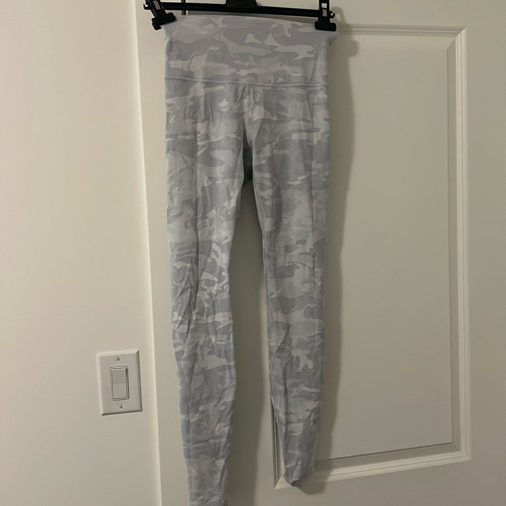 Lululemon grey camo leggings